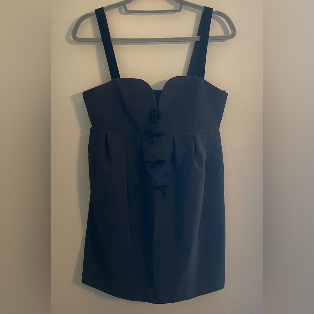 Zara Black Camisole with Bow Details